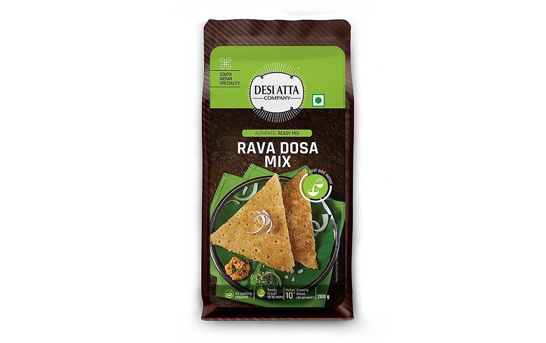 Desi Atta Rava Dosa Mix    Pack  200 grams